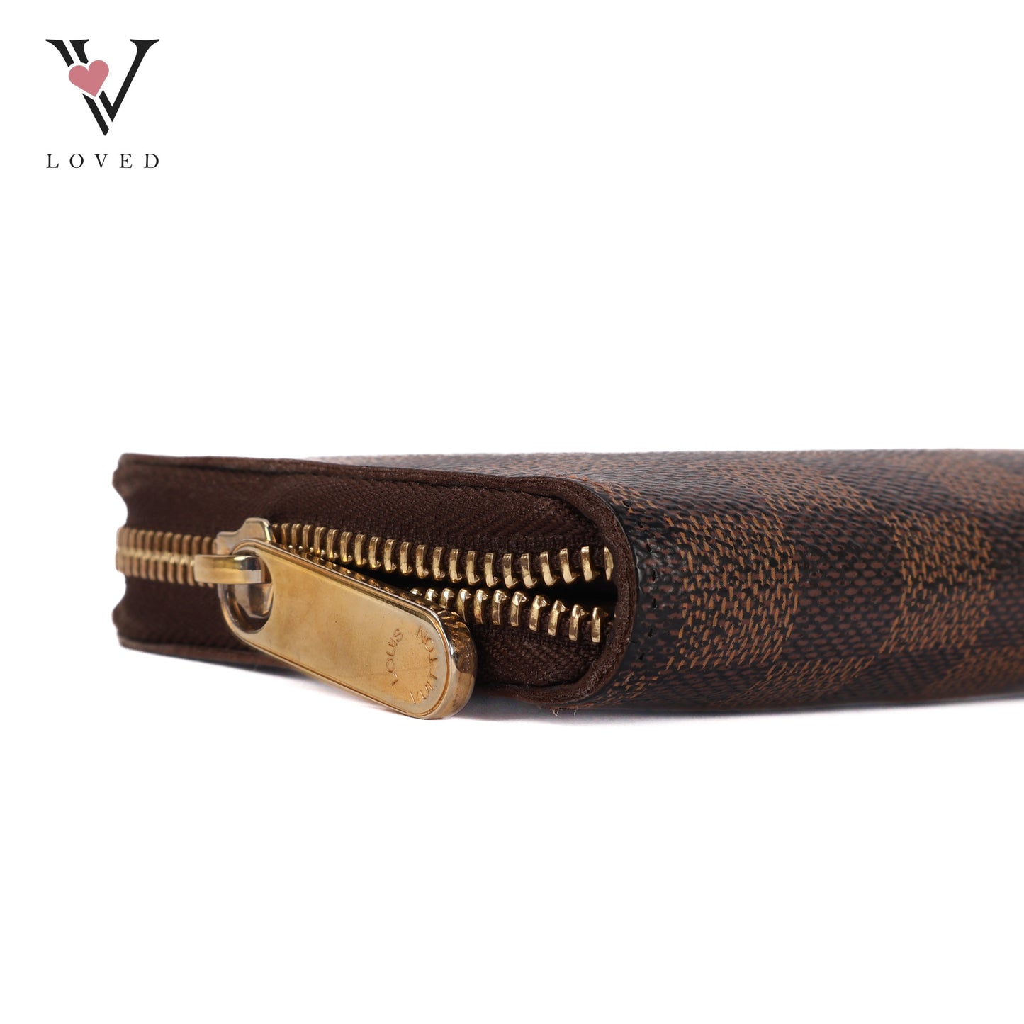 Long Zippy Organizer Wallet In Brown Damier Ebene