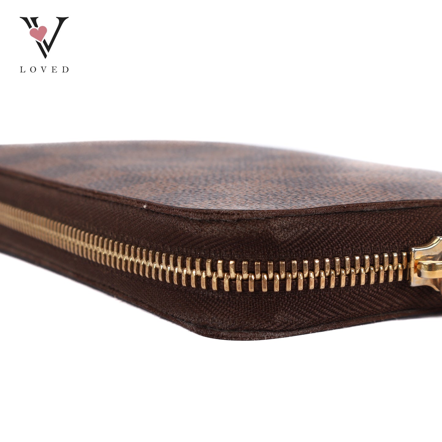 Long Zippy Organizer Wallet In Brown Damier Ebene