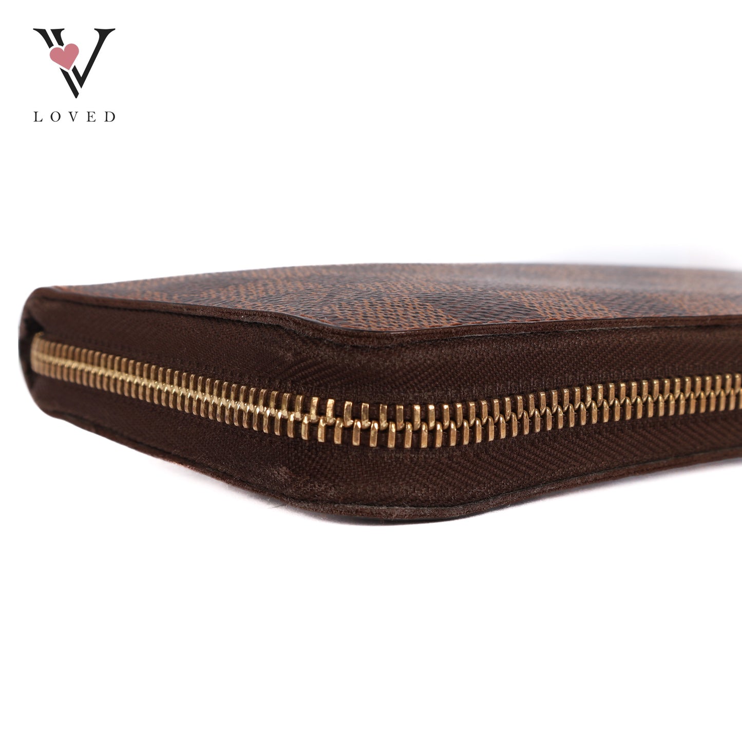 Long Zippy Organizer Wallet In Brown Damier Ebene