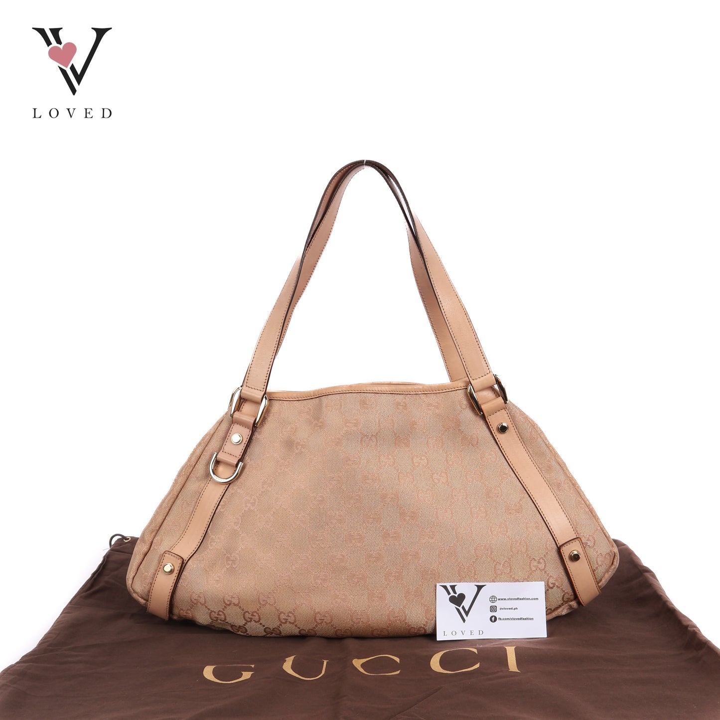 Pelham In Rose Gold Leather Shoulder Bag
