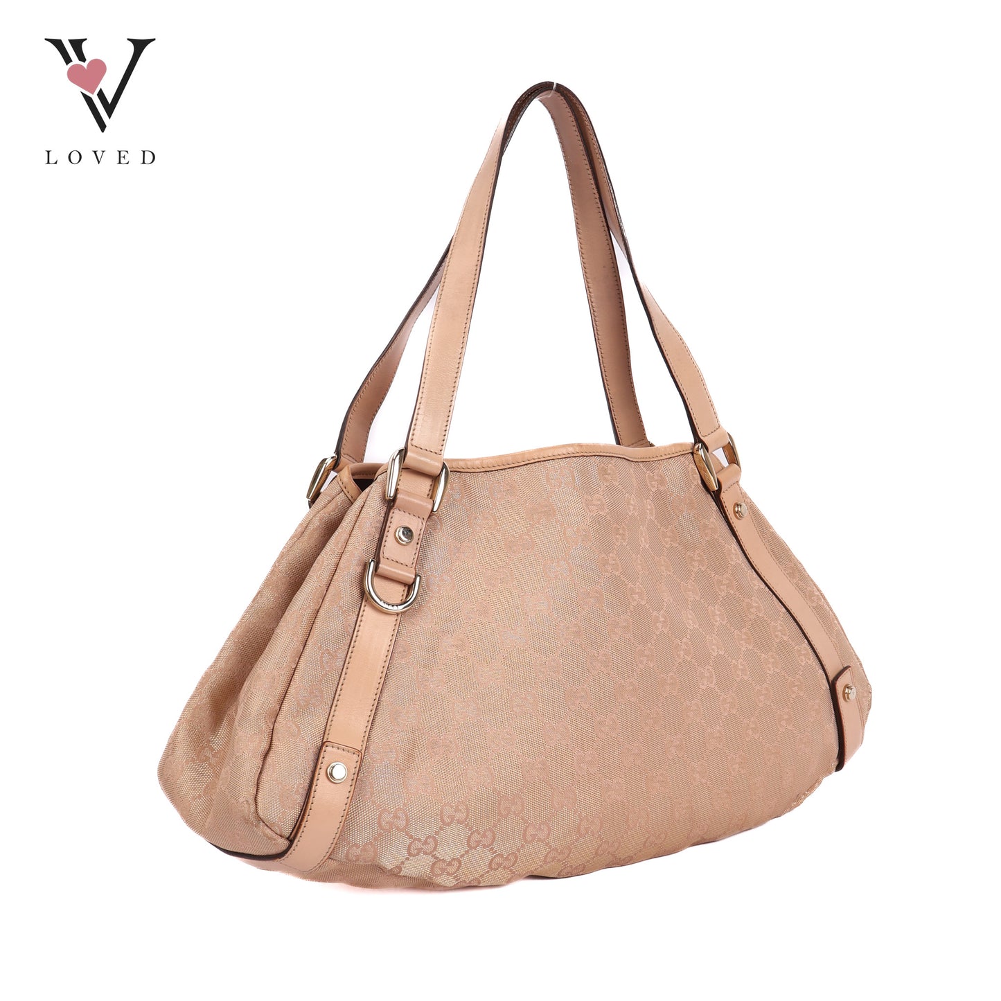 Pelham In Rose Gold Leather Shoulder Bag