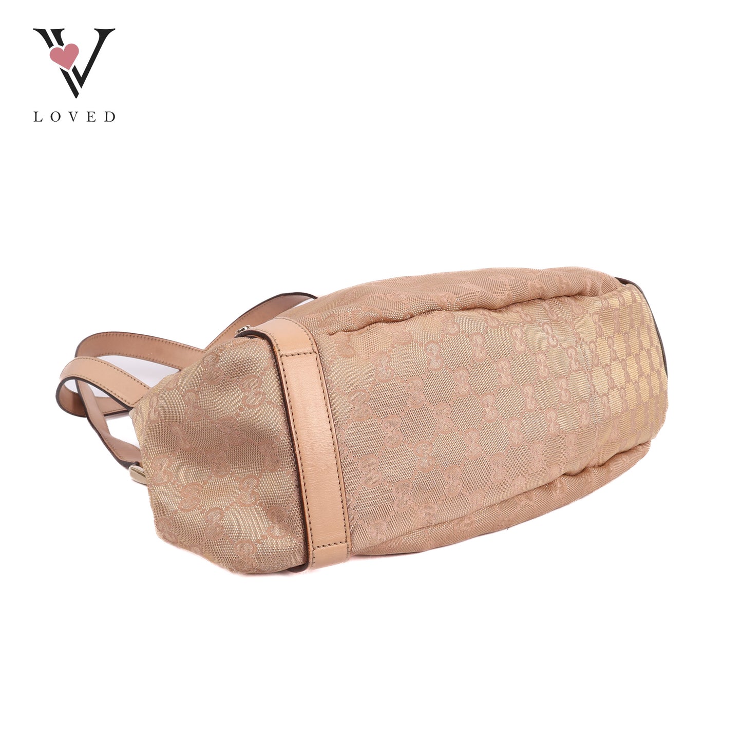 Pelham In Rose Gold Leather Shoulder Bag