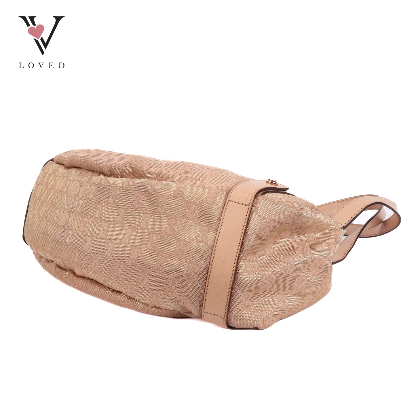 Pelham In Rose Gold Leather Shoulder Bag