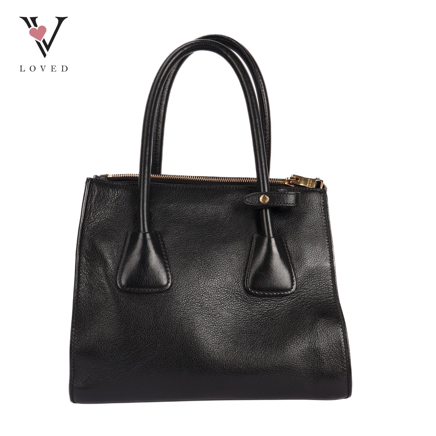 Black Glace Calf Handbag