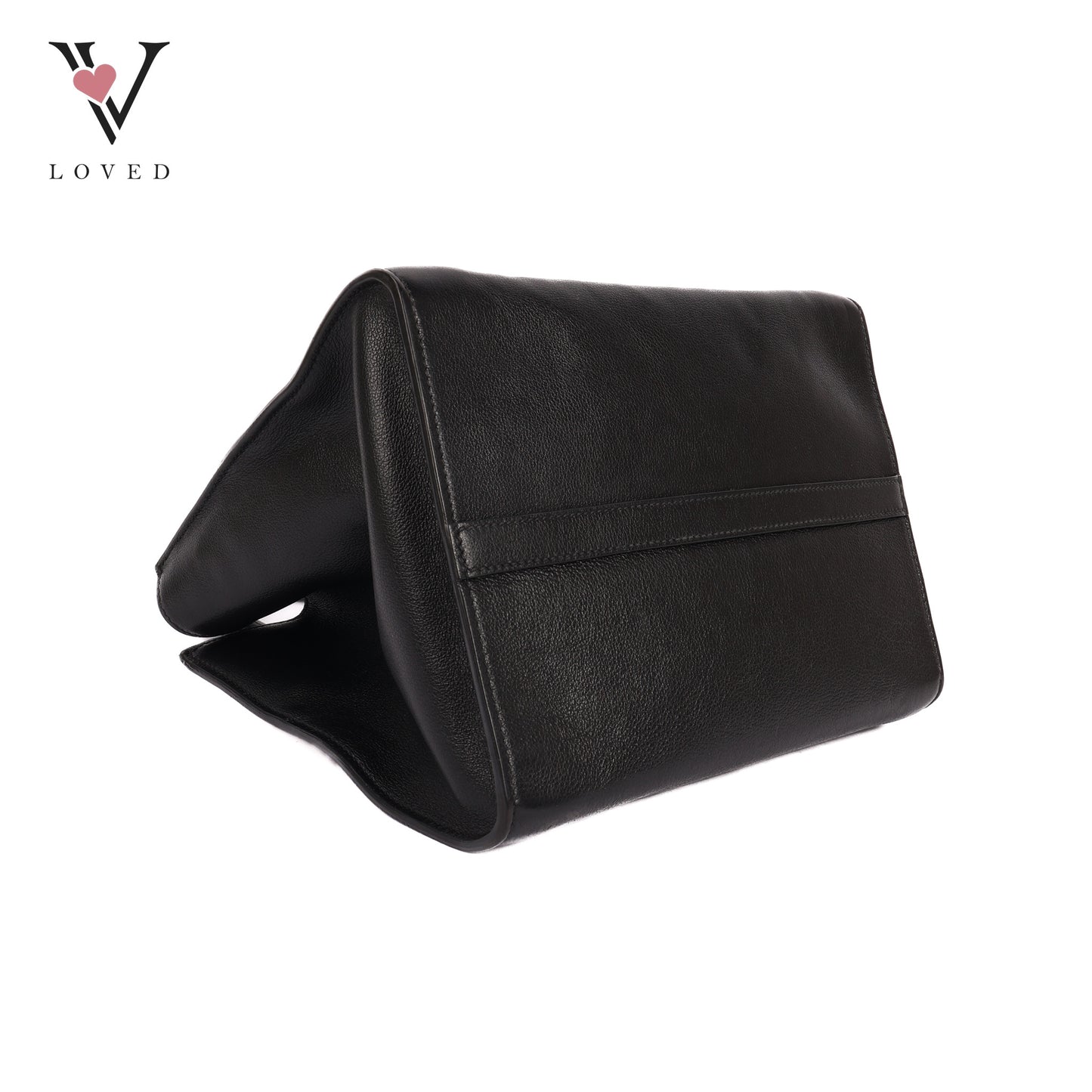 Black Glace Calf Handbag
