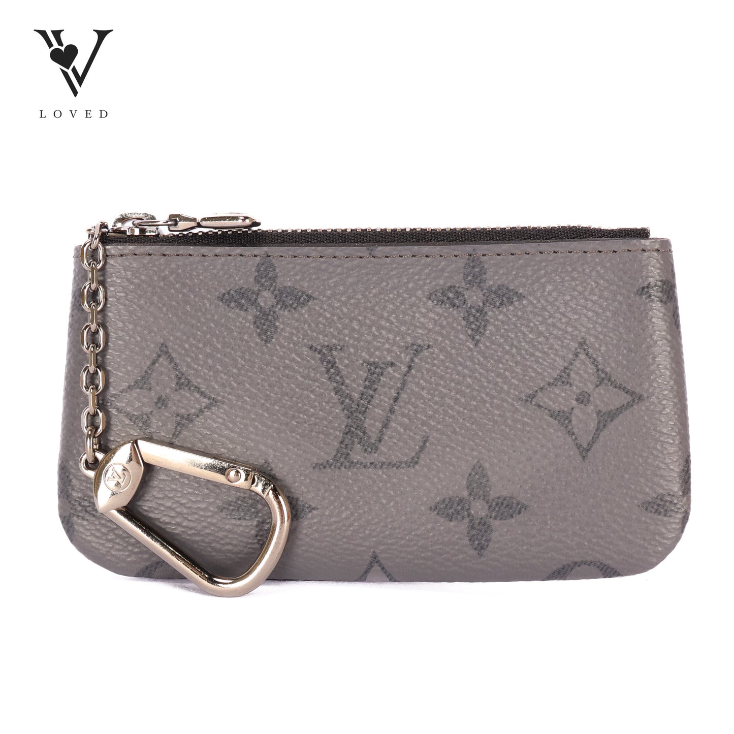 Pochette Clēs in Monogram Eclipse Canvas