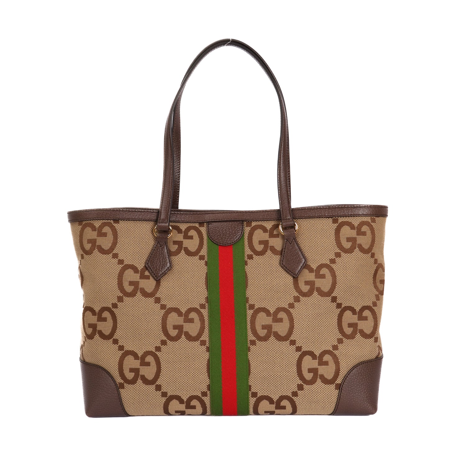 Ophidia Jumbo GG In Beige Tote Bag