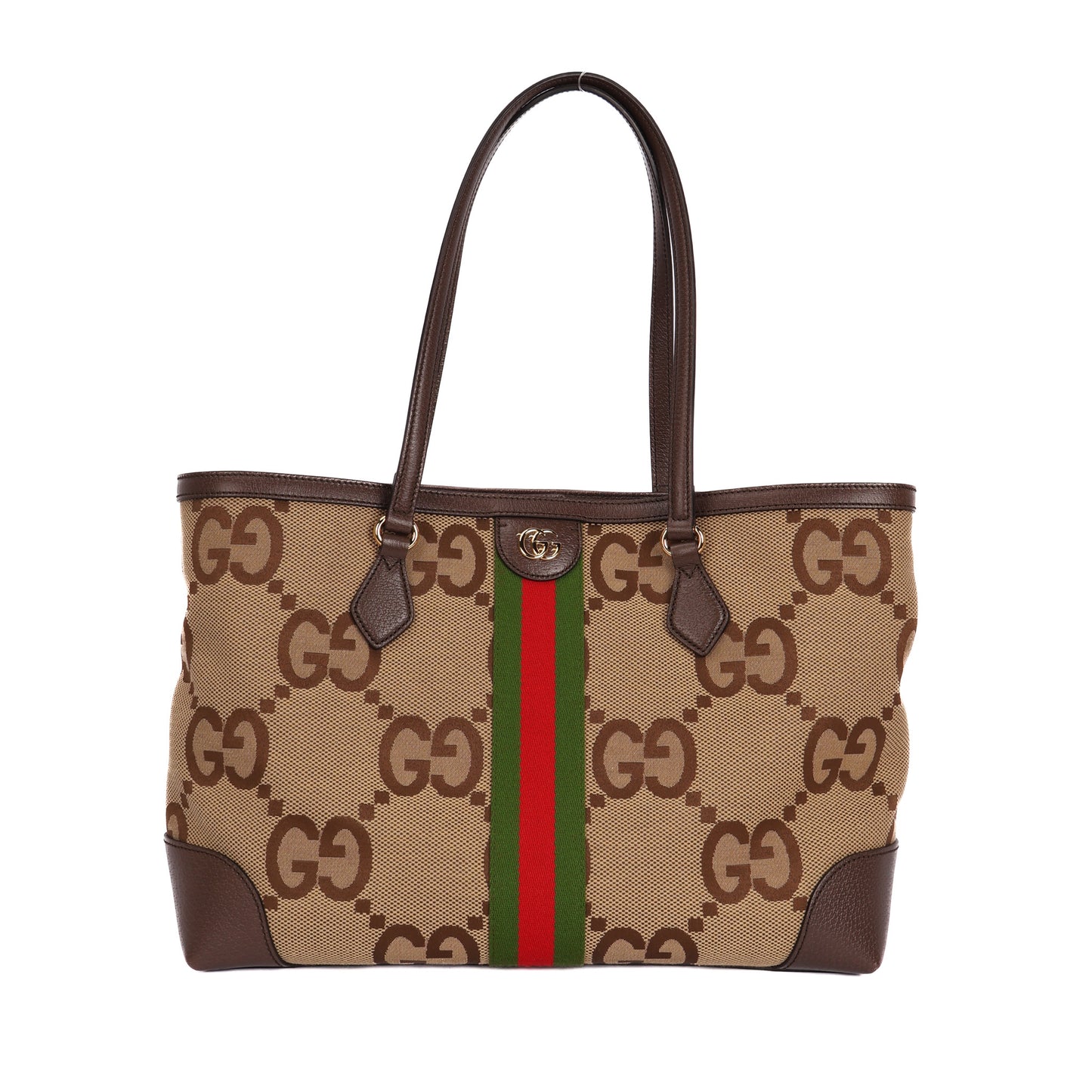 Ophidia Jumbo GG In Beige Tote Bag