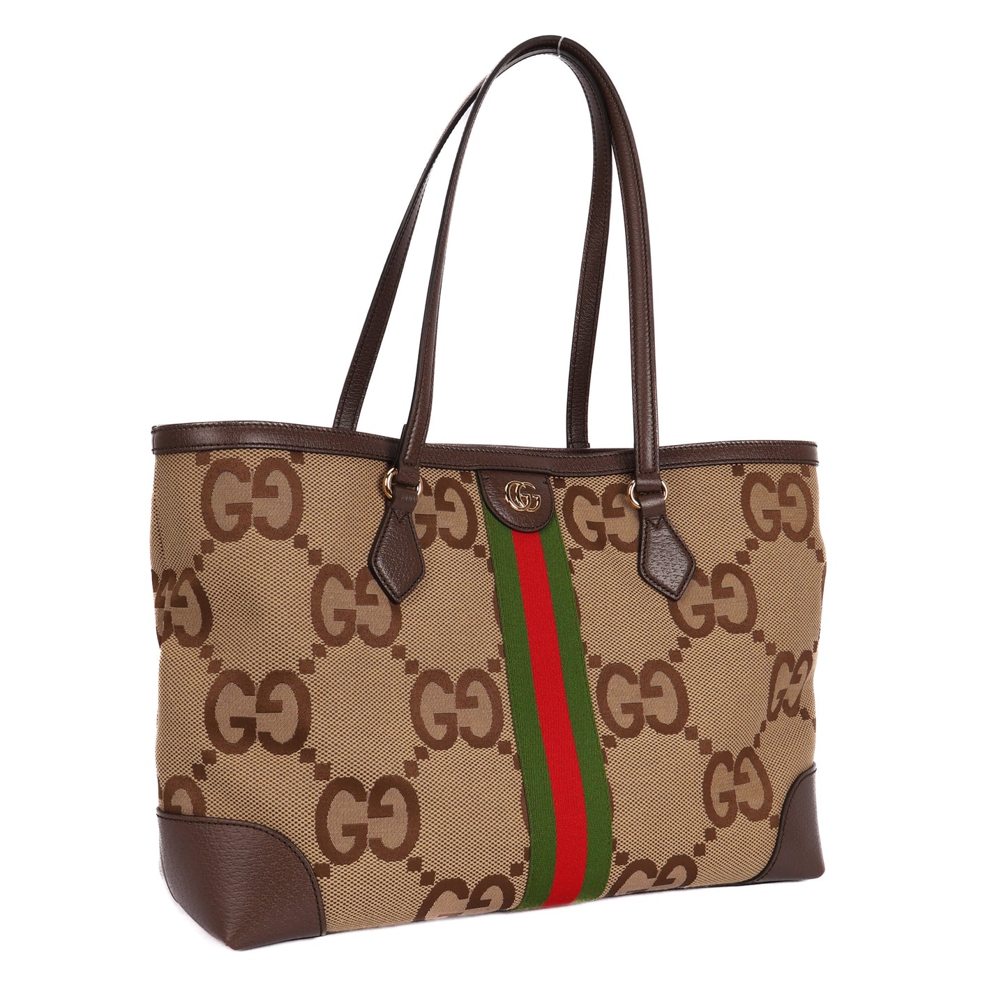 Ophidia Jumbo GG In Beige Tote Bag