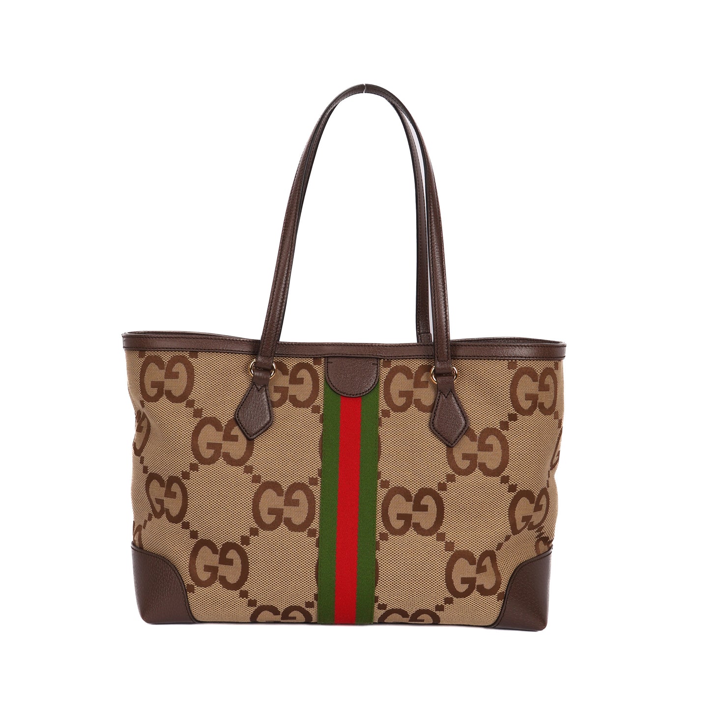Ophidia Jumbo GG In Beige Tote Bag