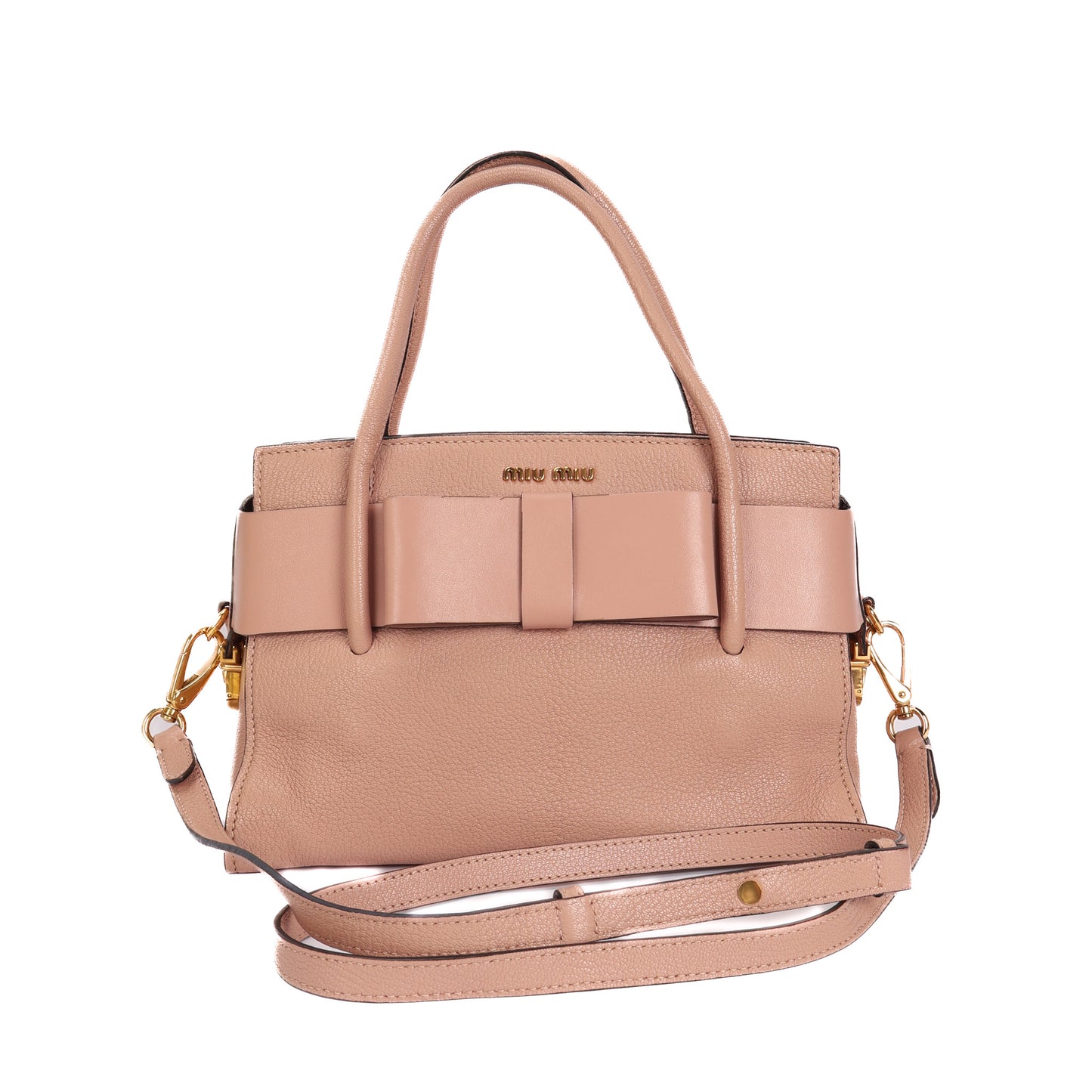 Madras Fiocco Bow Tote Bag