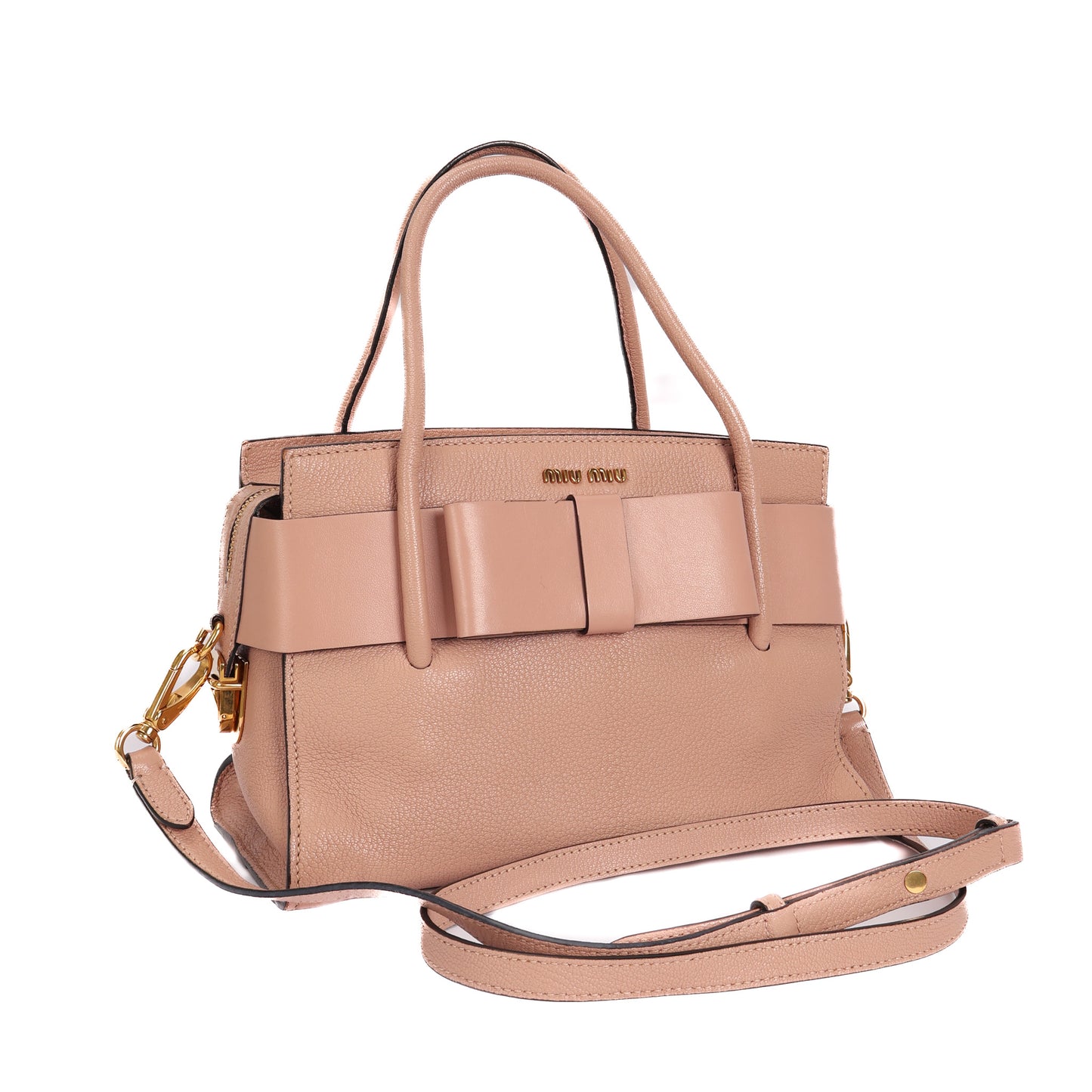 Madras Fiocco Bow Tote Bag