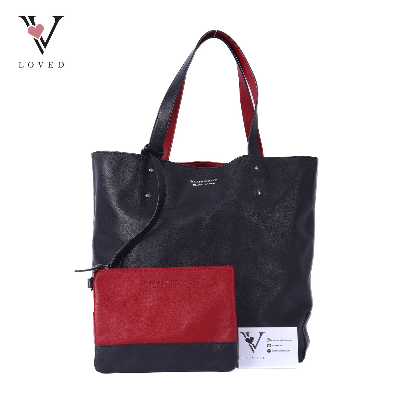 Black Label Reversible Tote Bag