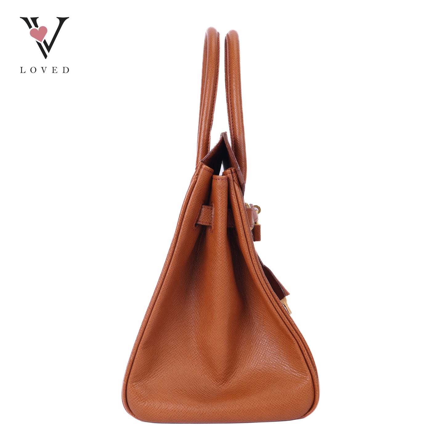 Handbag In Tan Leather Bag