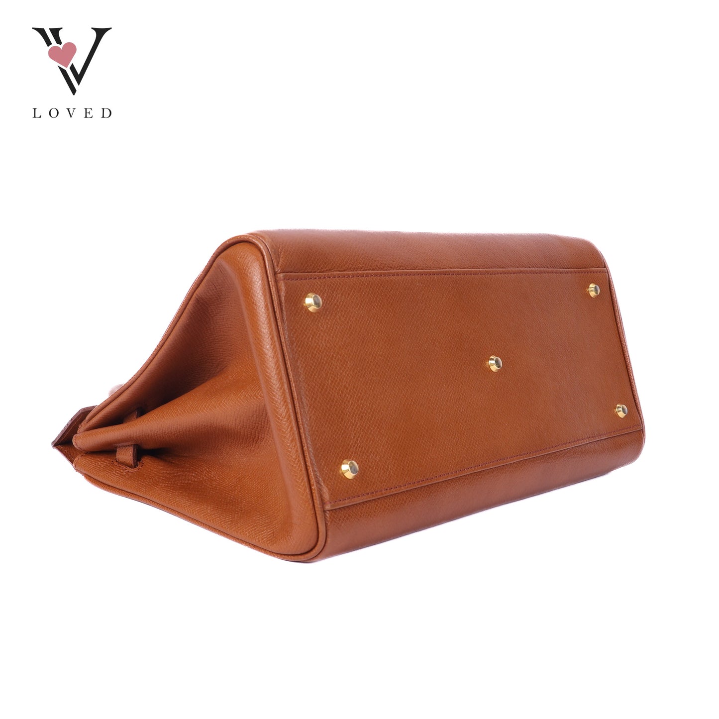 Handbag In Tan Leather Bag