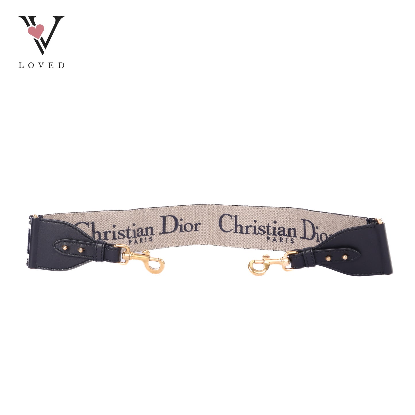 Embroidered Canvas In Navy Blue