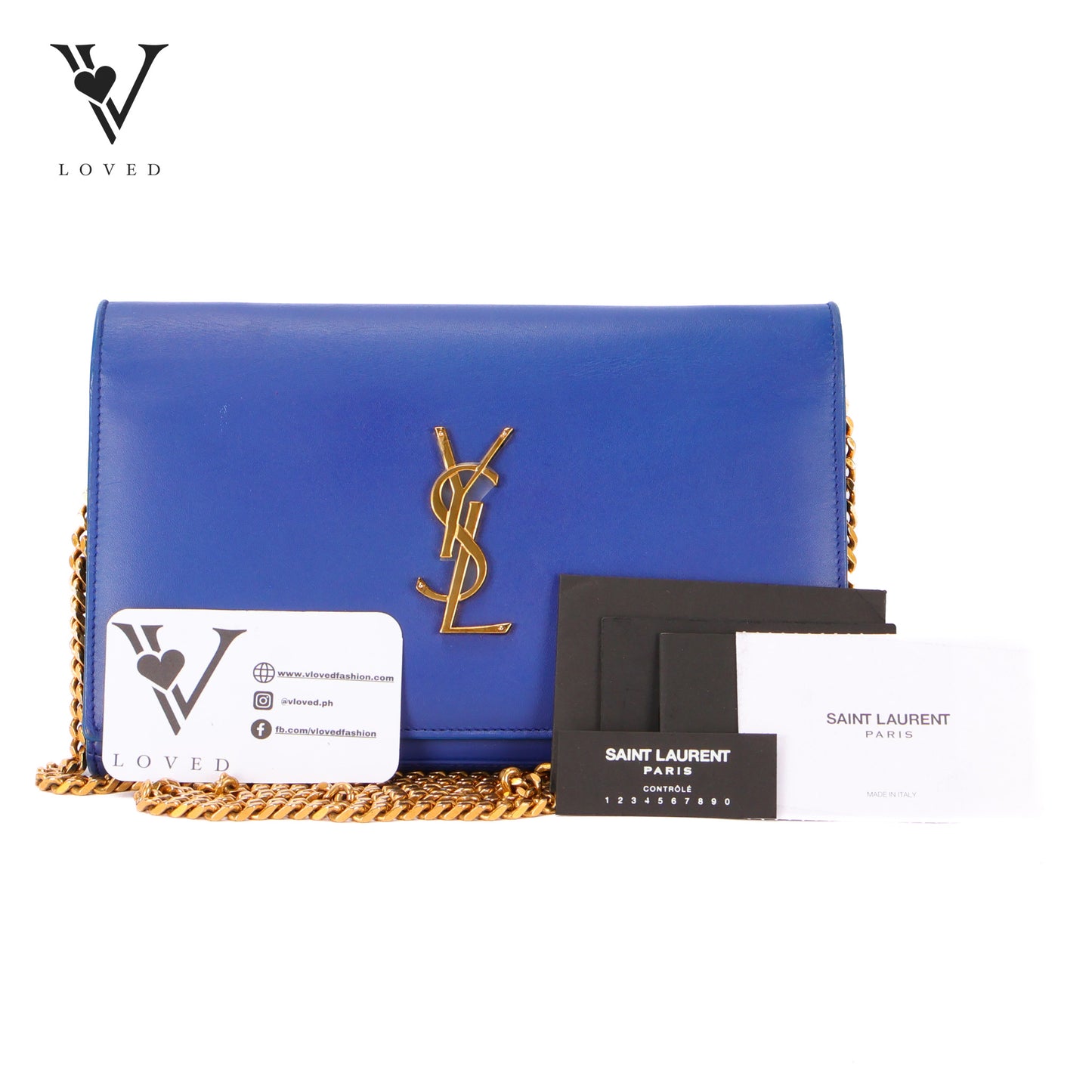 Classic Monogram Clutch Leather