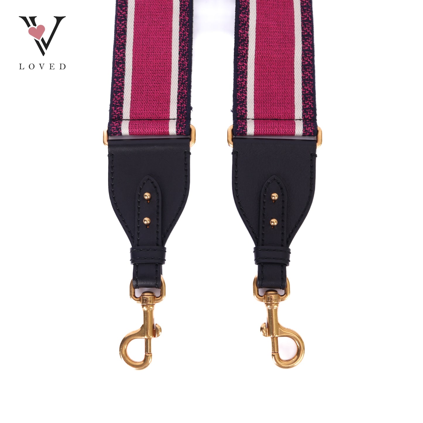 Embroidered Shoulder Strap In Multiple Colors