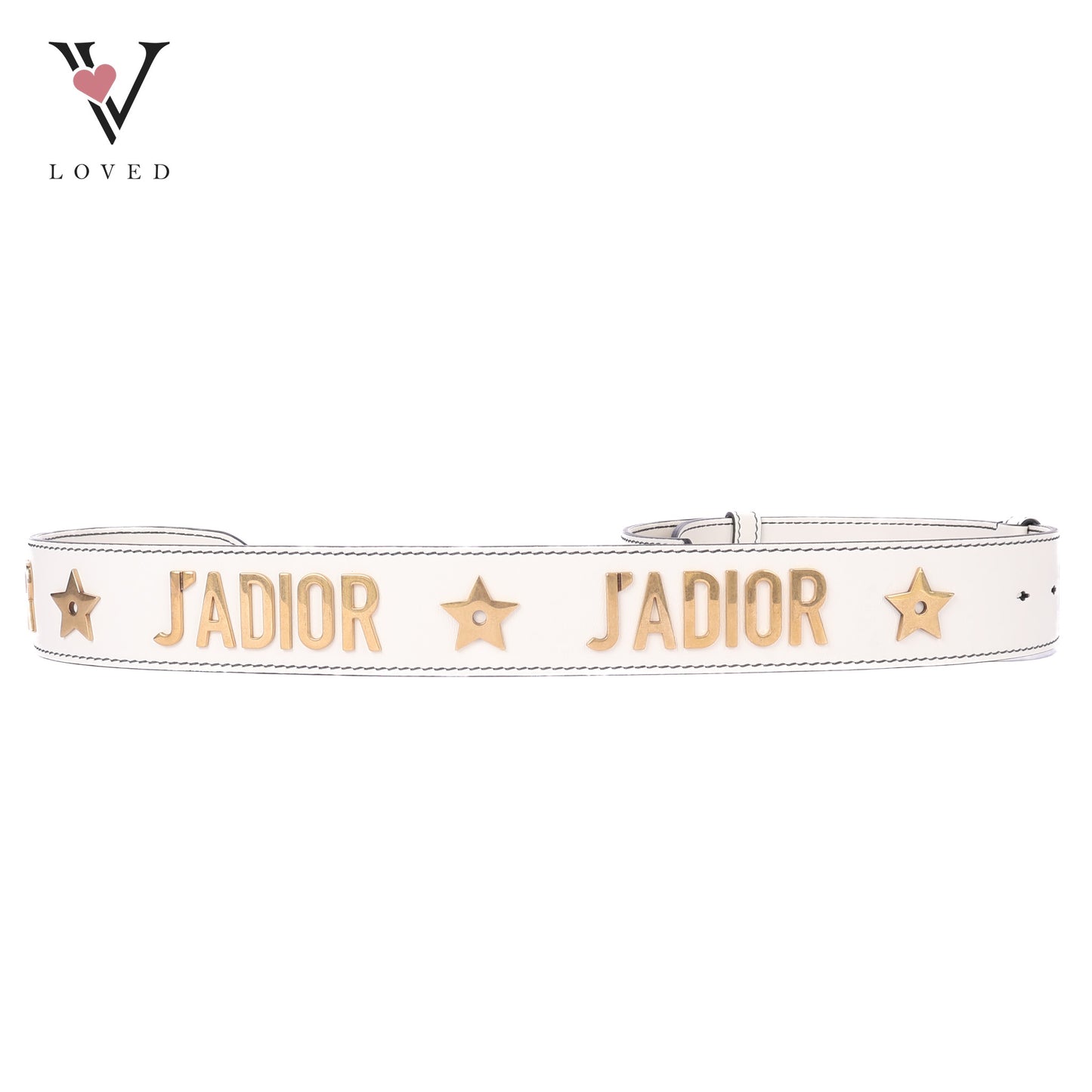 J'Adior In Latte Calfskin Shoulder Strap