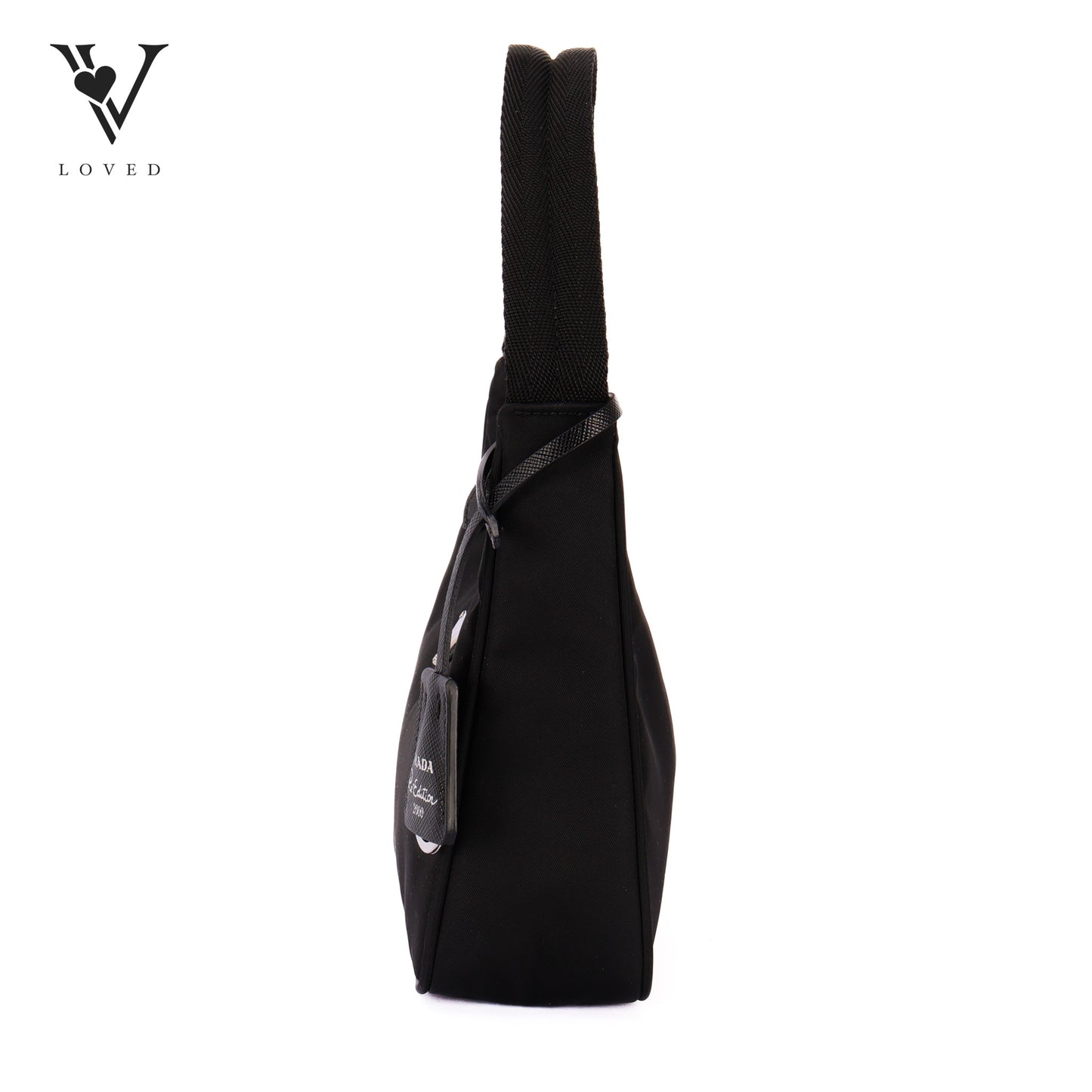 Re-Edition 2000 Mini Bag In Black Tessuto Nylon