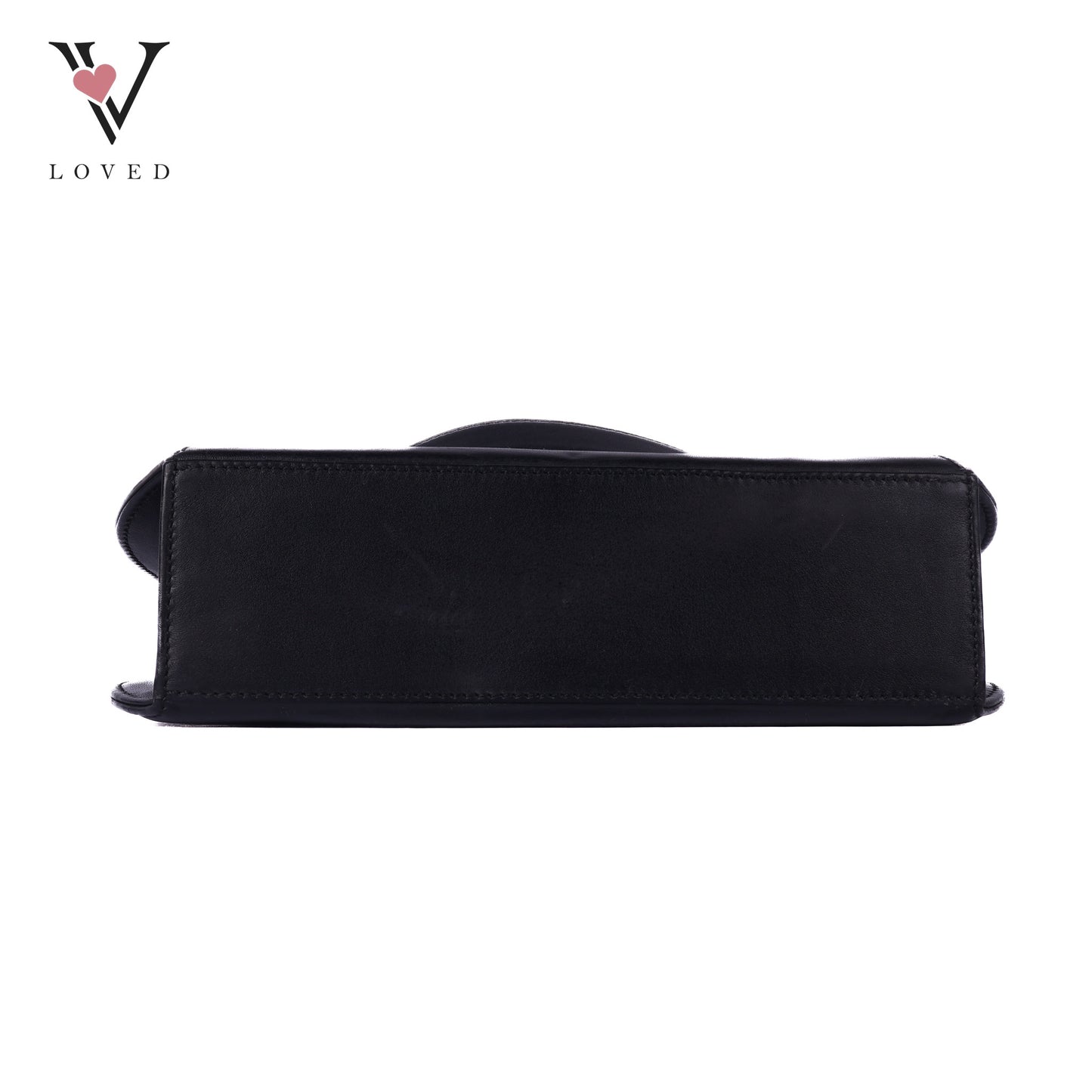 Black Leather Panthere Shoulder Bag