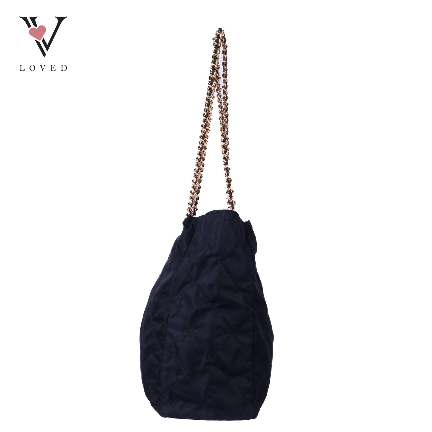 Tessuto Quilted Chain Shoulder Bag