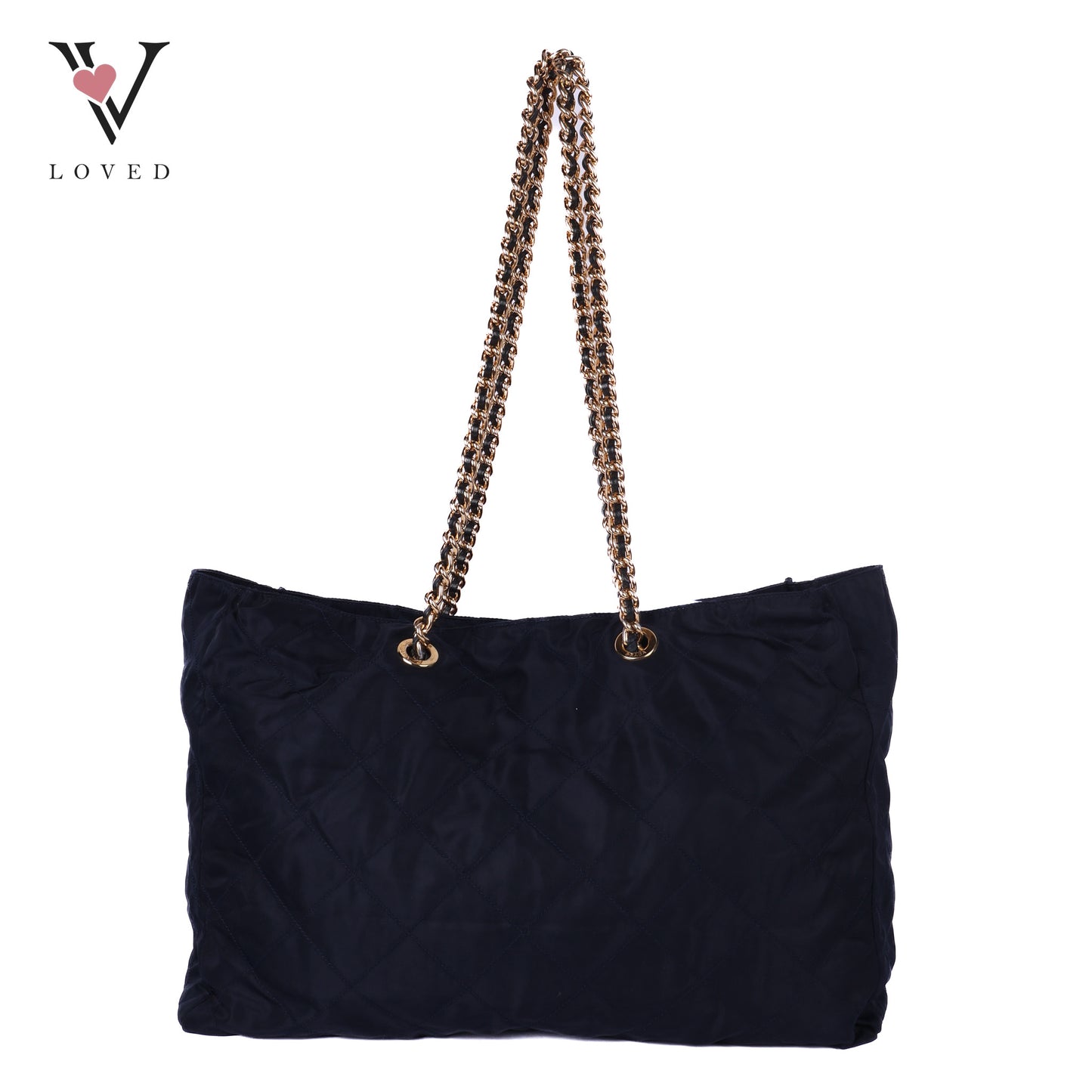 Tessuto Quilted Chain Shoulder Bag