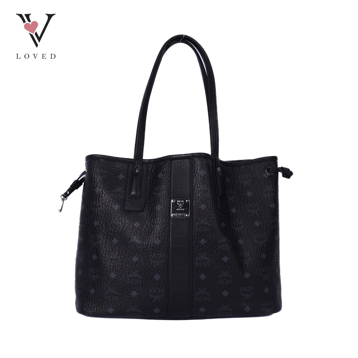 Reversible Liz Shopper in Visetos Black