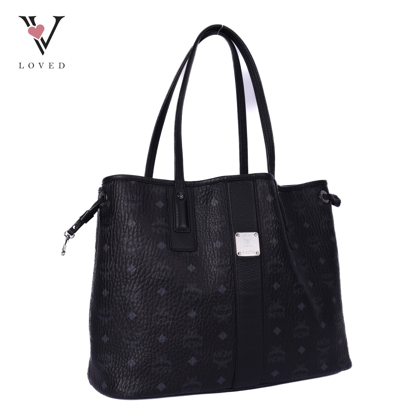 Reversible Liz Shopper in Visetos Black