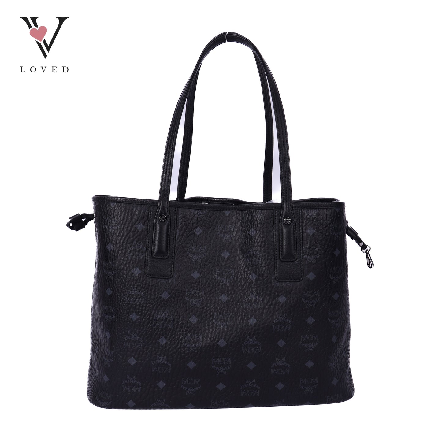 Reversible Liz Shopper in Visetos Black