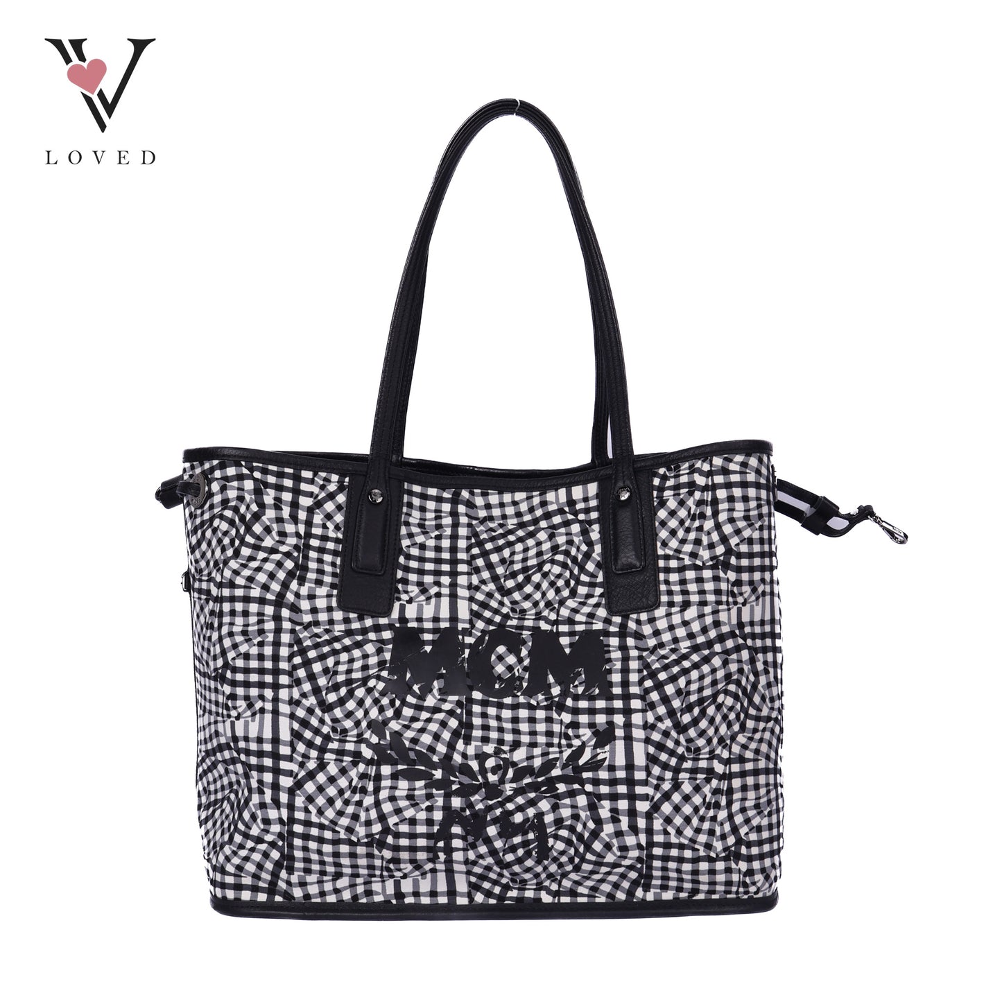 Reversible Liz Shopper in Visetos Black