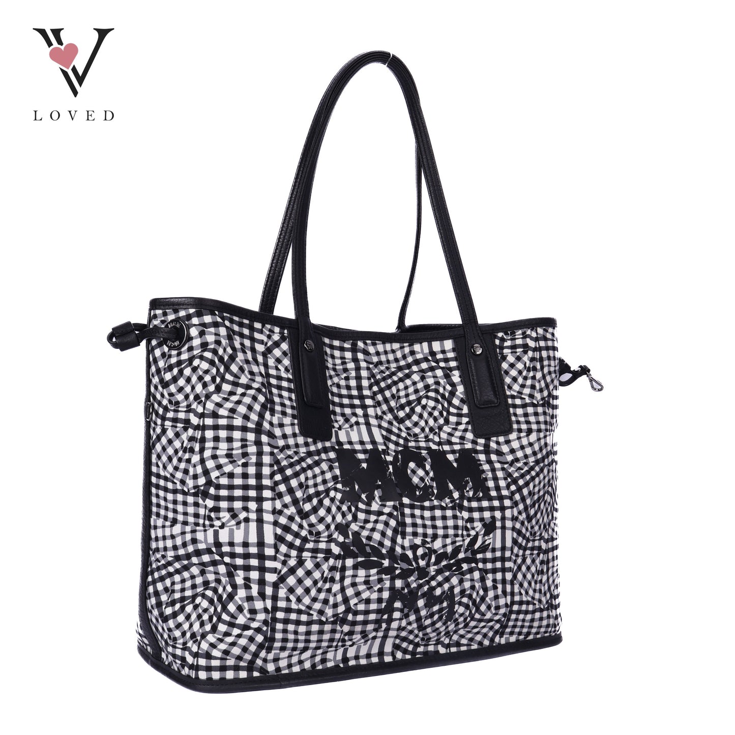 Reversible Liz Shopper in Visetos Black