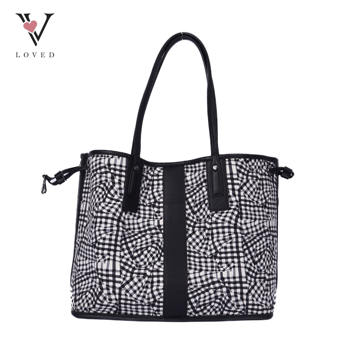 Reversible Liz Shopper in Visetos Black