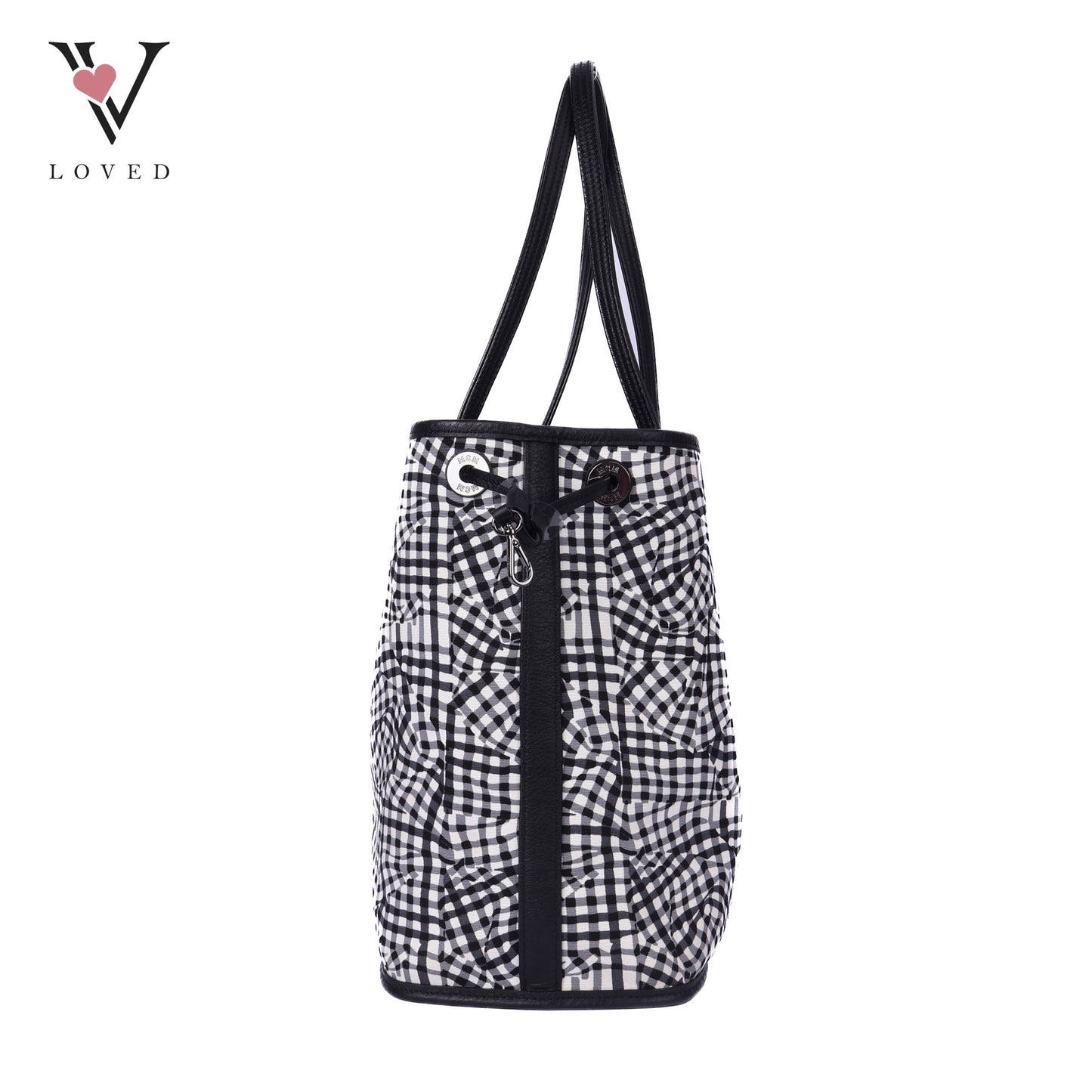 Reversible Liz Shopper in Visetos Black
