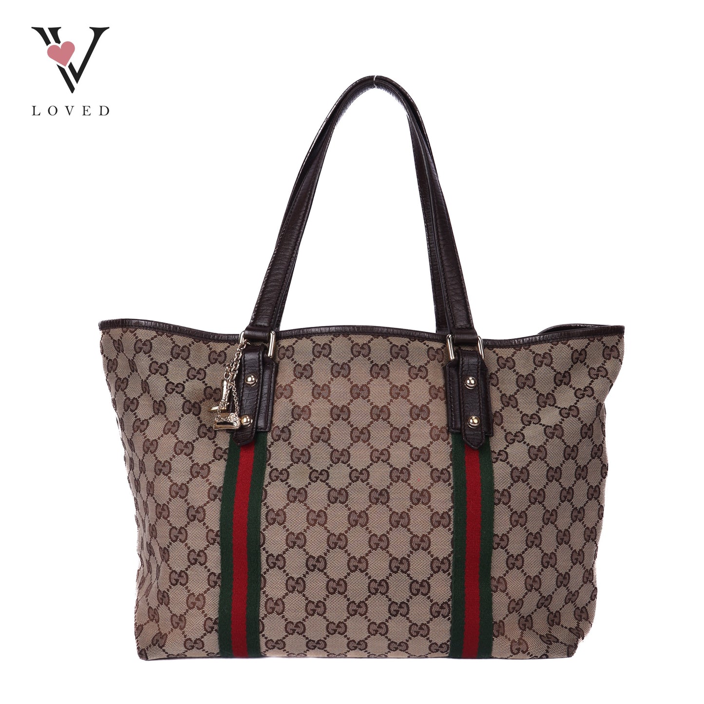 139260 GG canvas tote bag