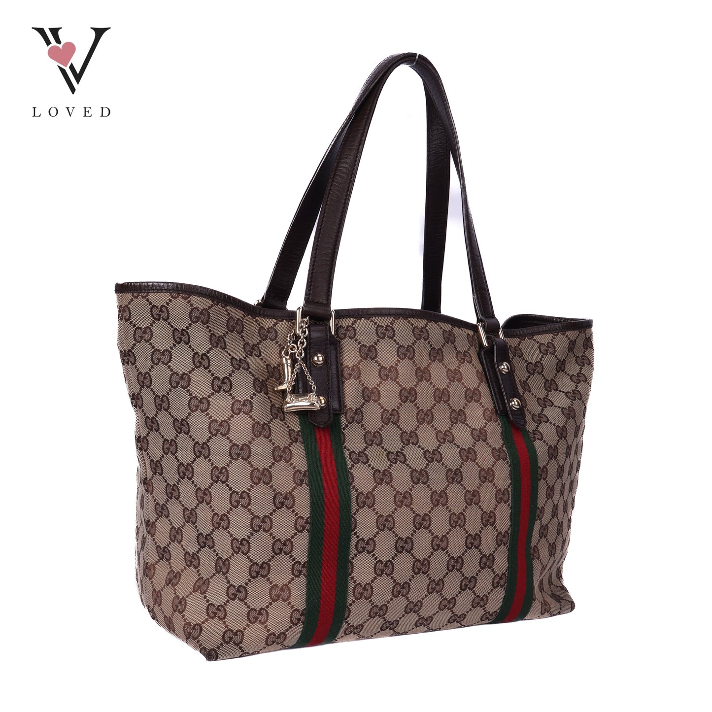 139260 GG canvas tote bag
