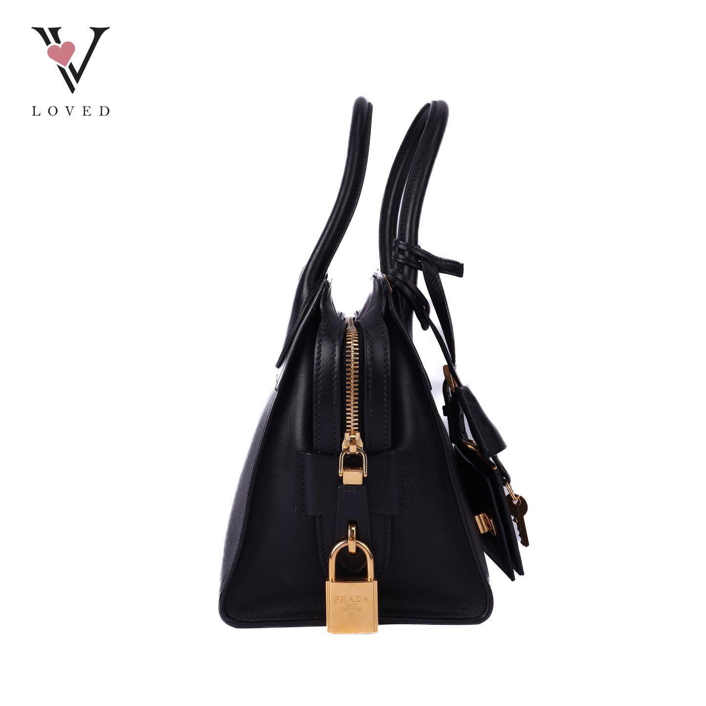 Esplanade in Black Saffiano Leather