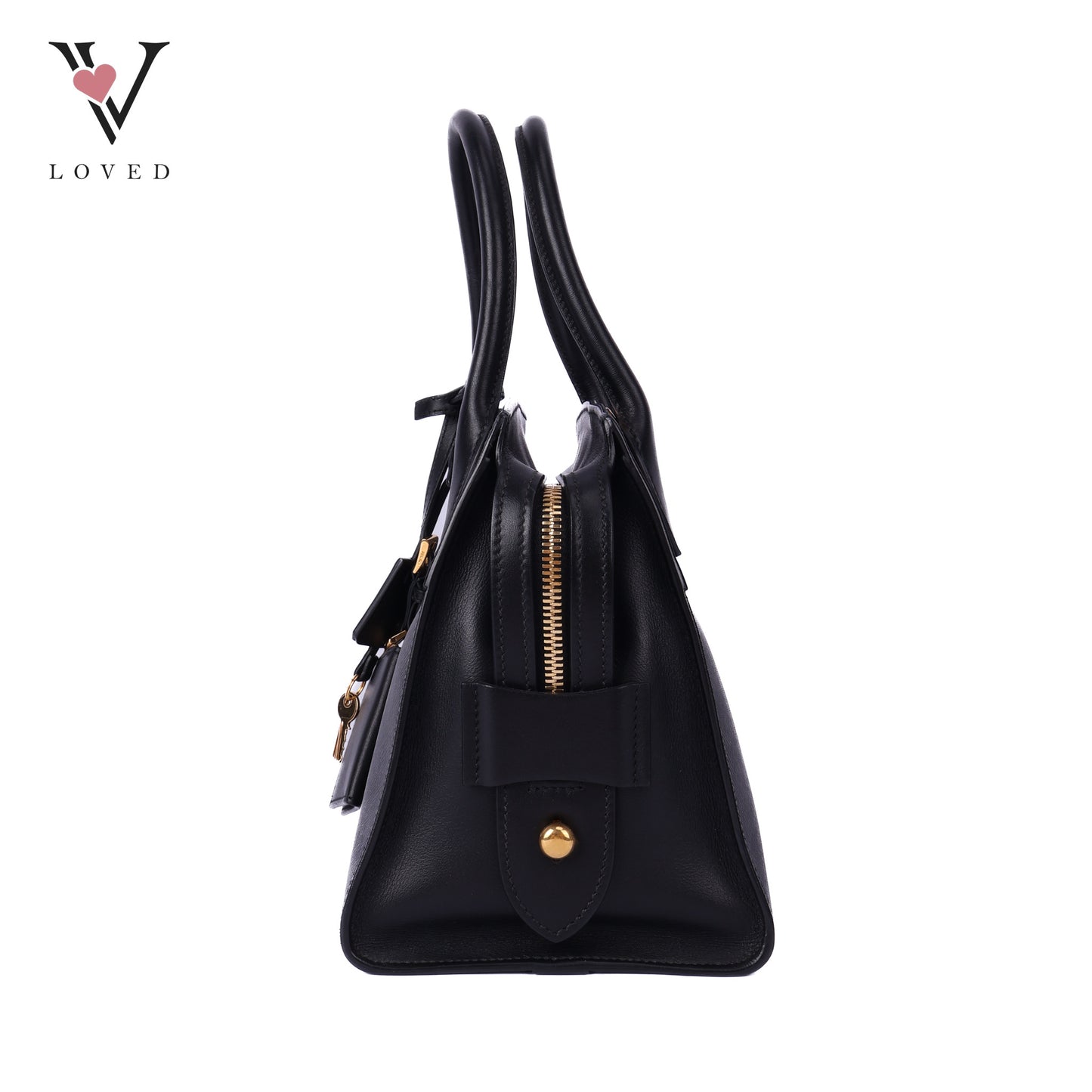 Esplanade in Black Saffiano Leather