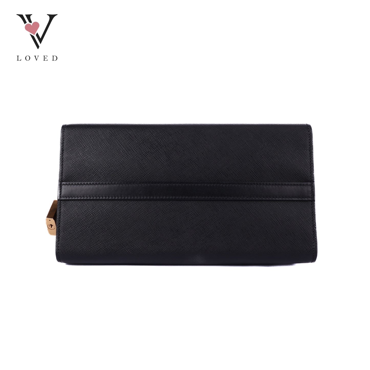 Esplanade in Black Saffiano Leather