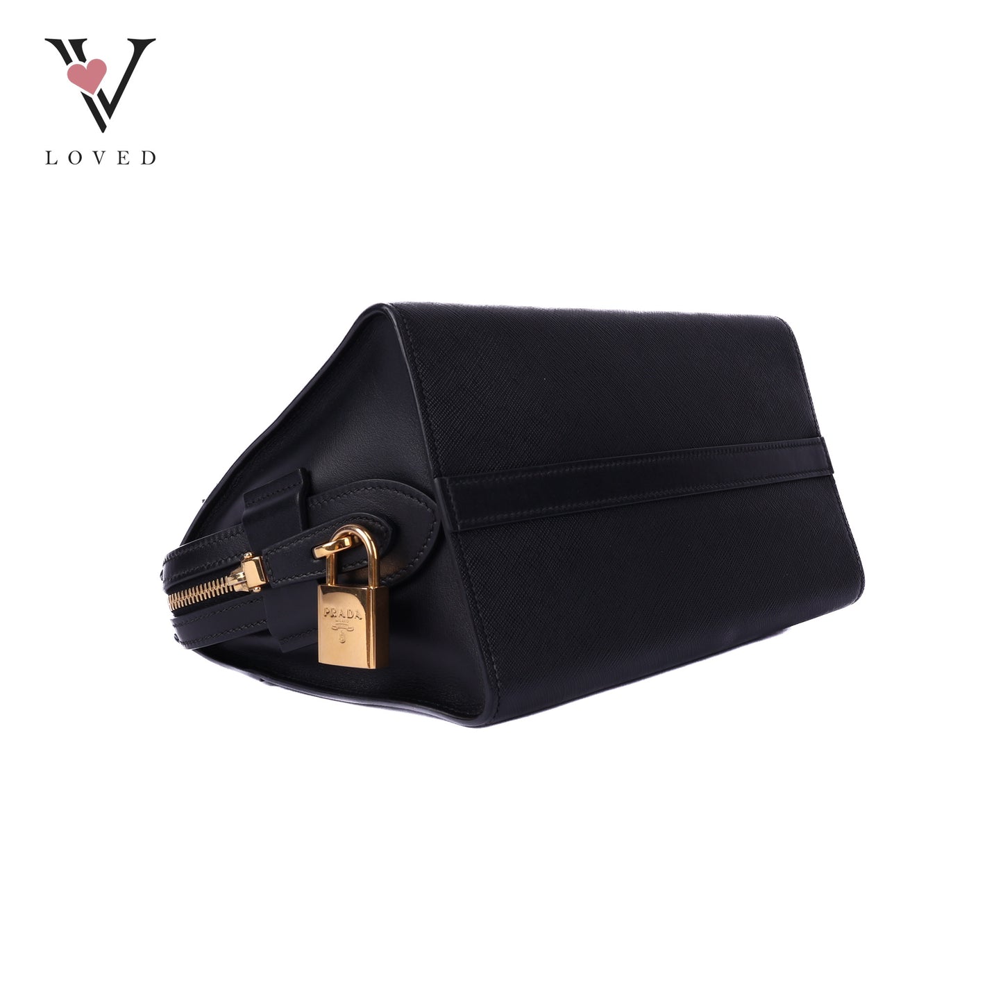Esplanade in Black Saffiano Leather