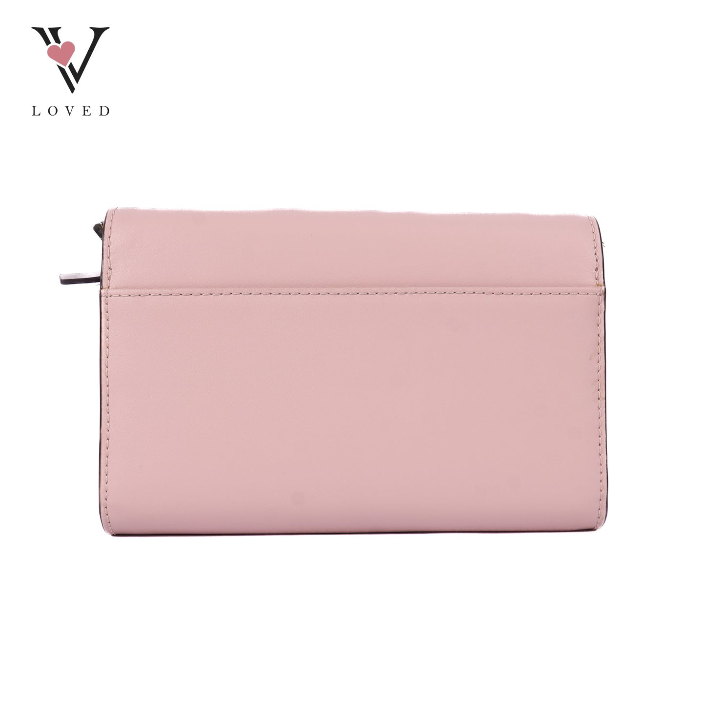 New York Pale Pink Small Leather Crossbody Bag