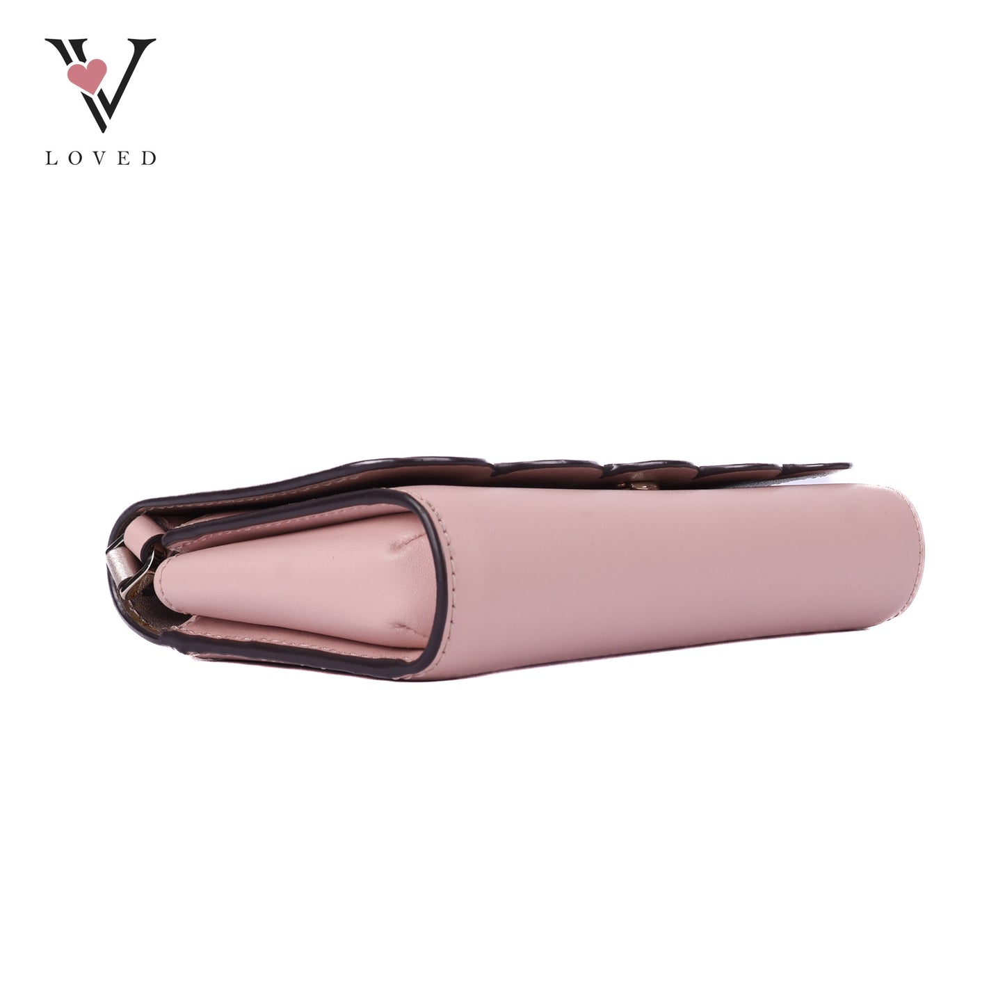 New York Pale Pink Small Leather Crossbody Bag