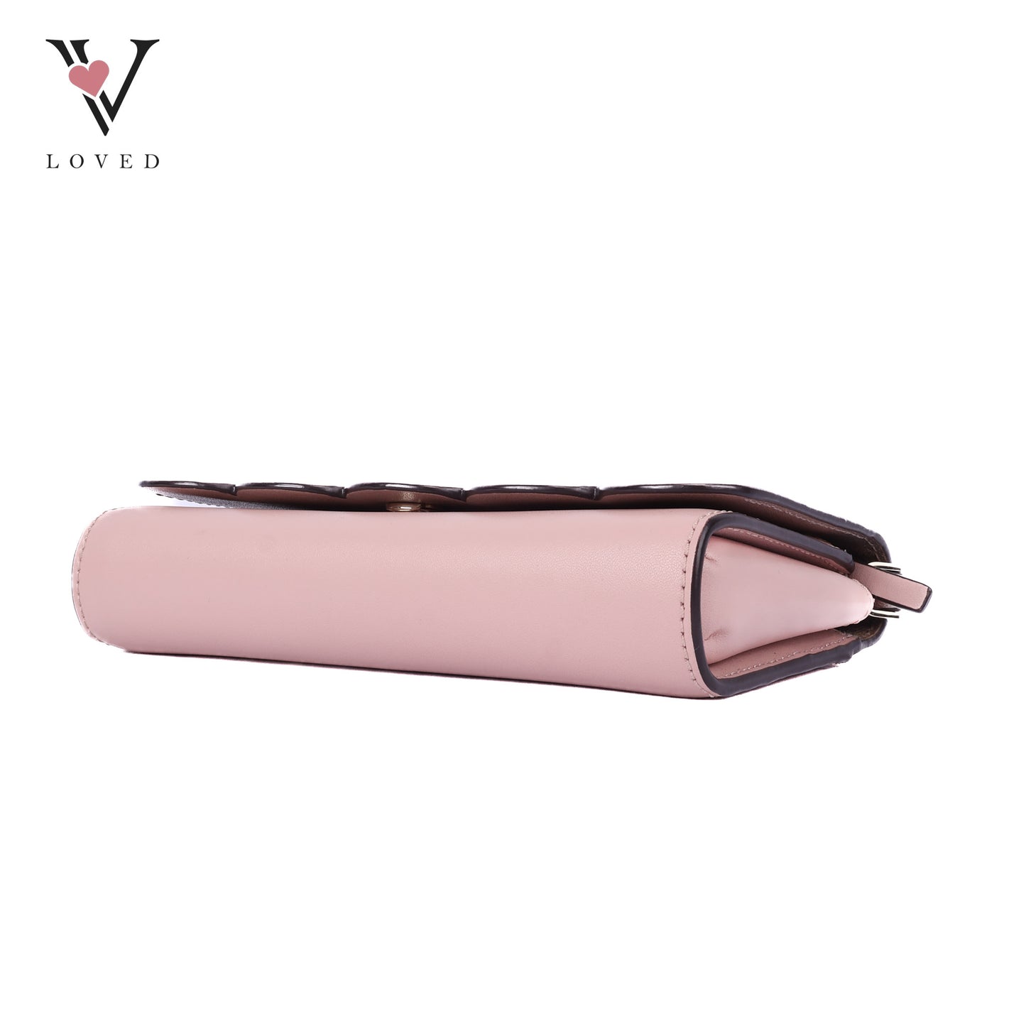 New York Pale Pink Small Leather Crossbody Bag