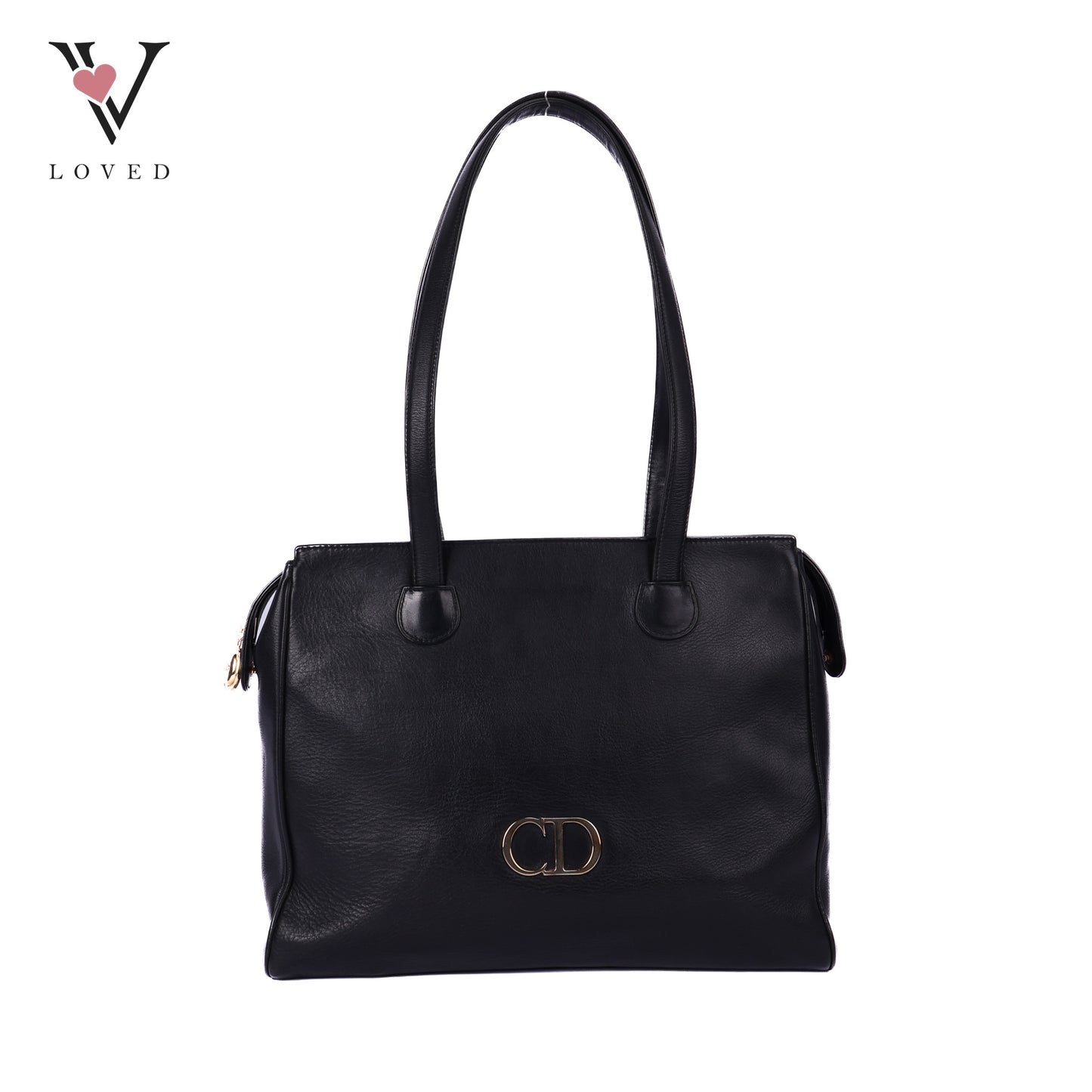 Tote Bag In Black Leather