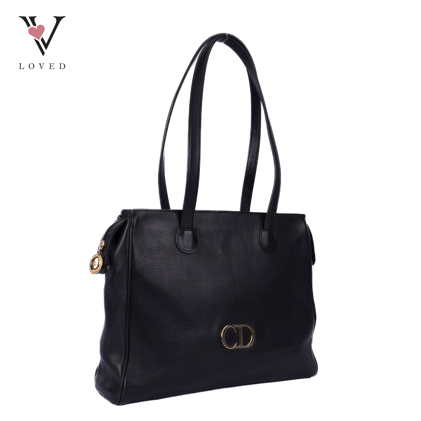 Tote Bag In Black Leather