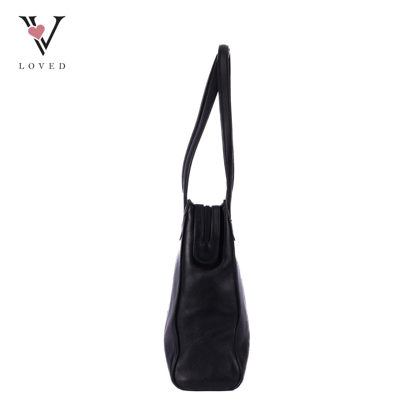Tote Bag In Black Leather