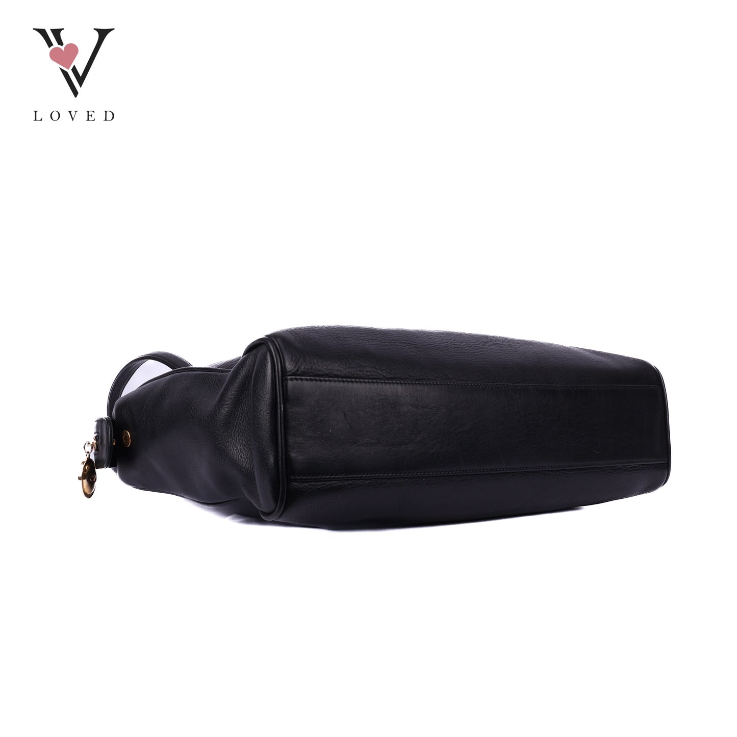 Tote Bag In Black Leather