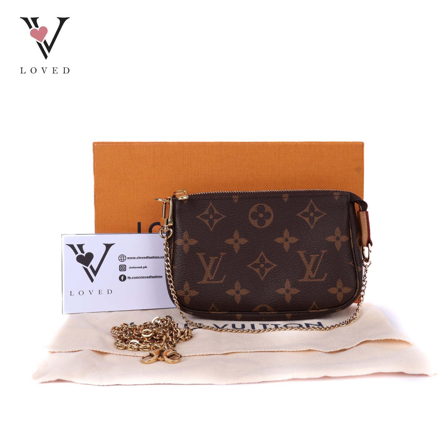Mini Pochette Accesoire in Monogram Canvas