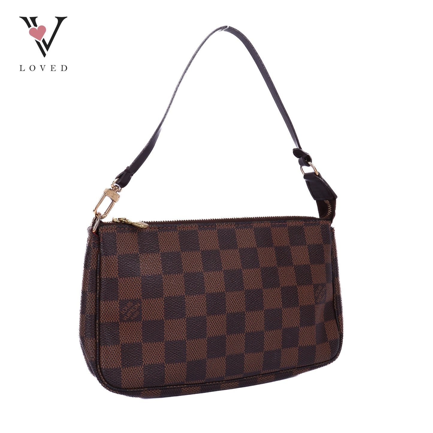 Pochette Accessiores In Damier Ebene