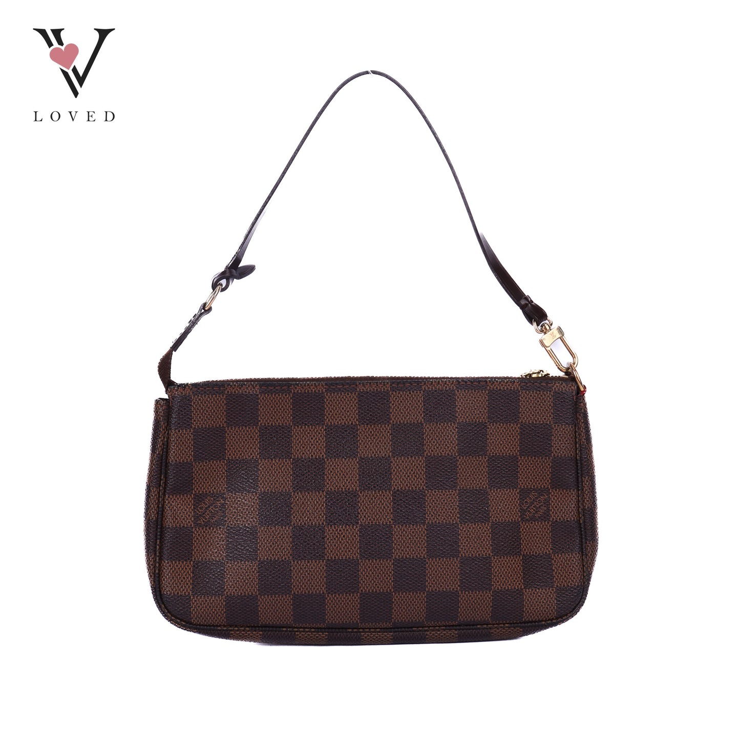 Pochette Accessiores In Damier Ebene